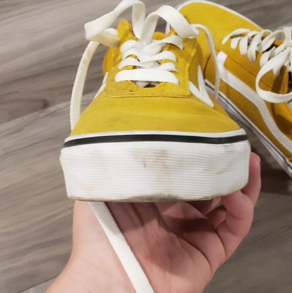 Yellow Vans Women's size US8 - Picture 5 of 6